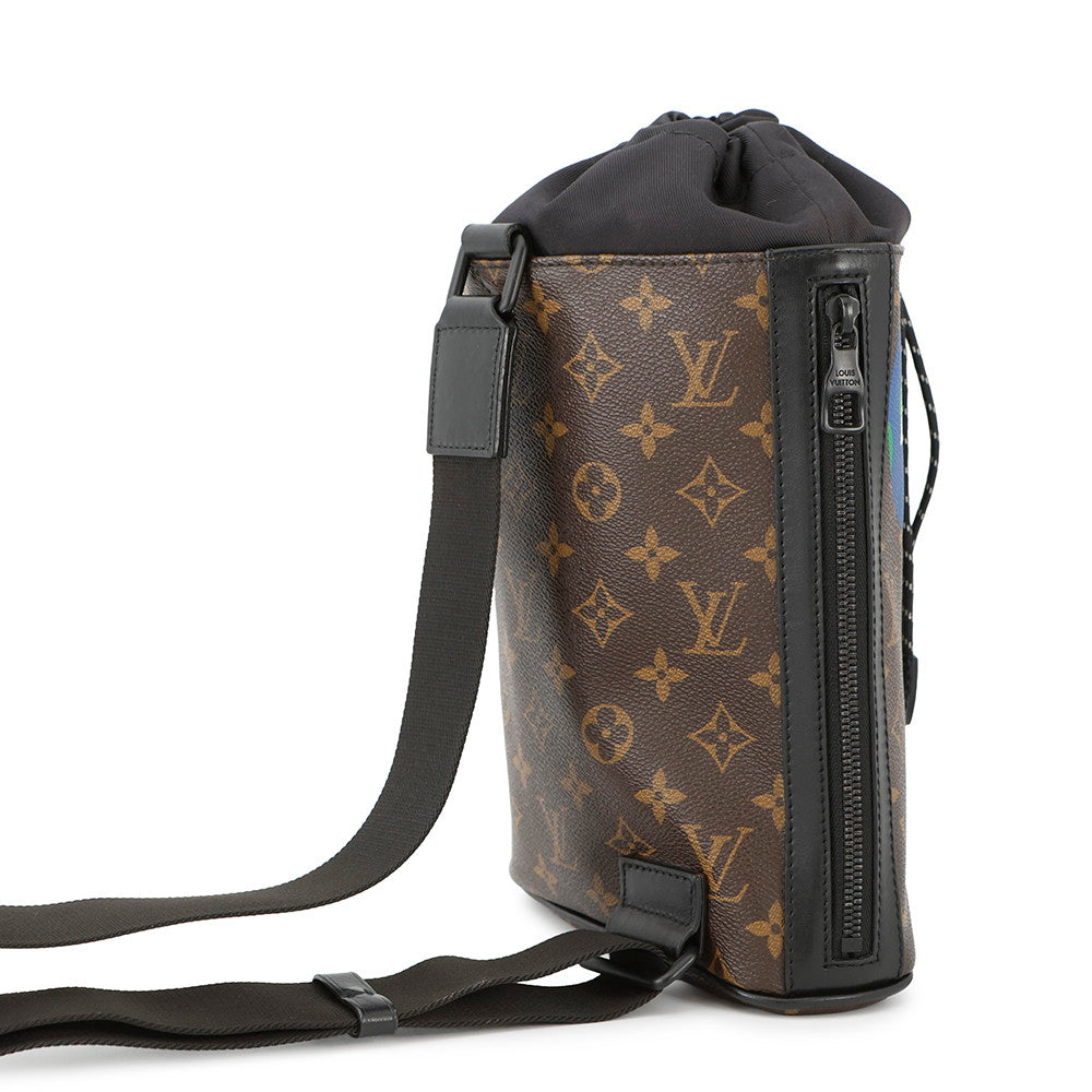 LOUIS VUITTON Chalk Sling Bag MarronM44625 Monogram