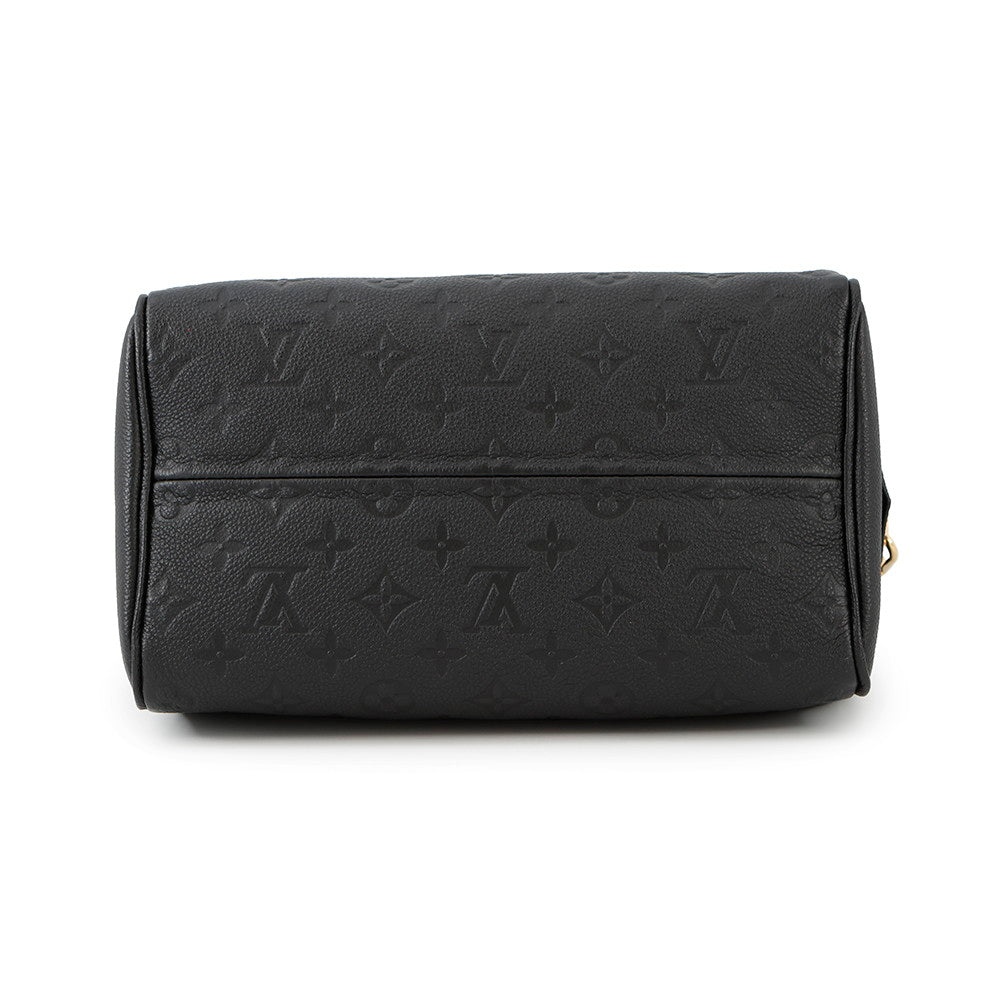 LOUIS VUITTON Speedy Bandouliere NM NoirM42401 Monogram Empreinte Leather Size 25
