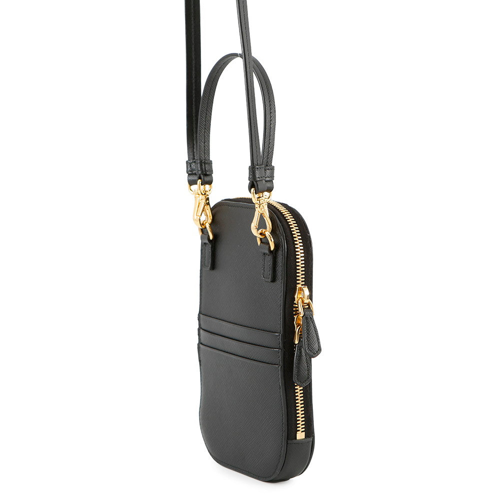 PRADA 2way mini bag Black1DH030 Saffiano LeatherLeather