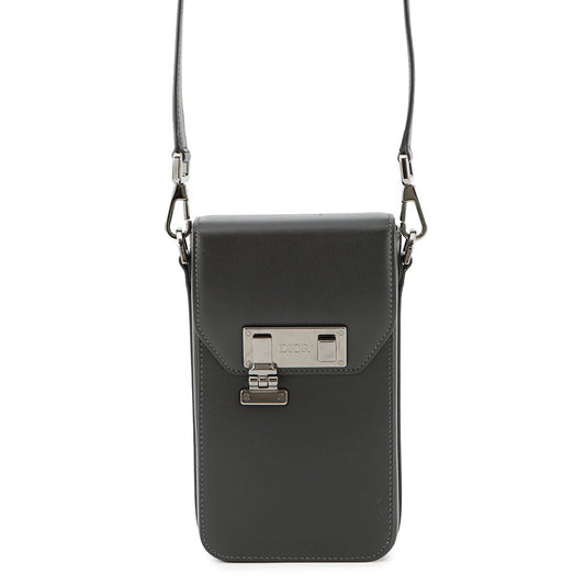 Dior Dior Padlock Vertical Pouch Black2LXCA345UCL Leather