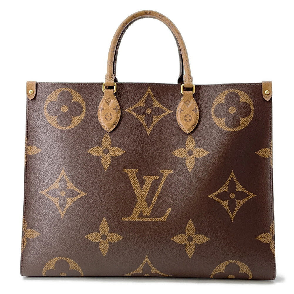 LOUIS VUITTON Onthego RedM44576 Monogram Monogram Reverse Canvas Monogram Giant Size GM