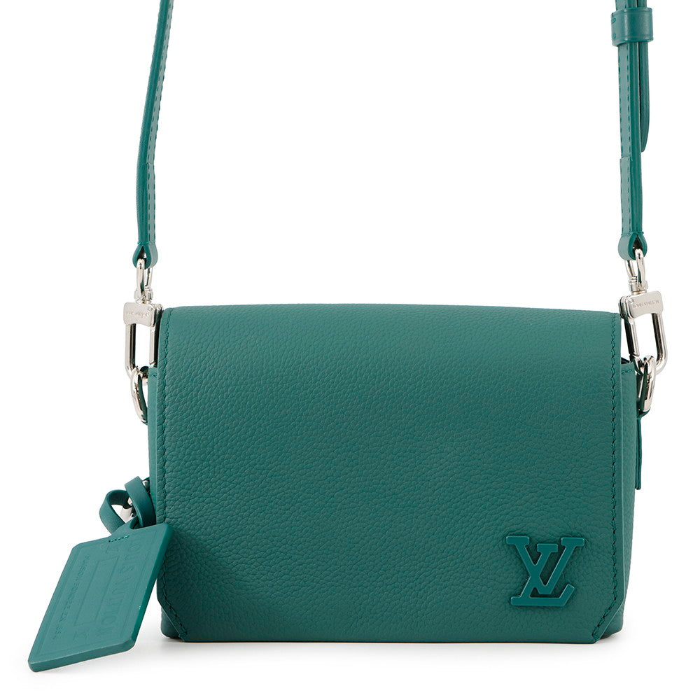 LOUIS VUITTON Fastline Wearable Wallet GreenM82367 Cowhide Leather LV Aerogram