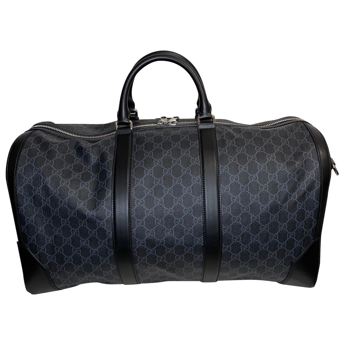 Gucci anthracite cloth bag
