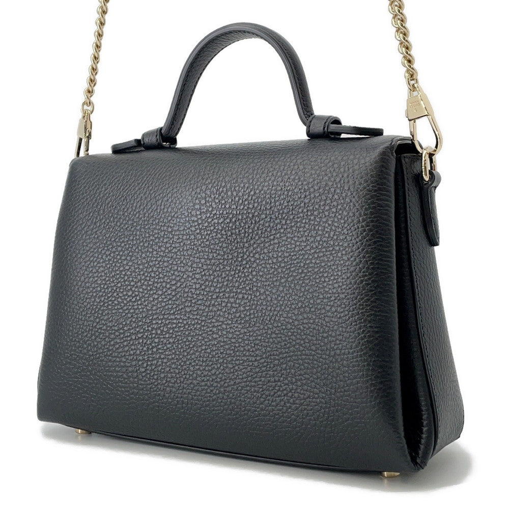 GUCCI Interlocking G Bag Black510302 Leather