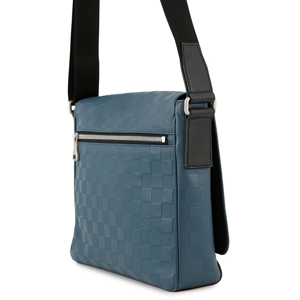 LOUIS VUITTON District Orion/NoirN41035 Damier Infini Leather Size PM