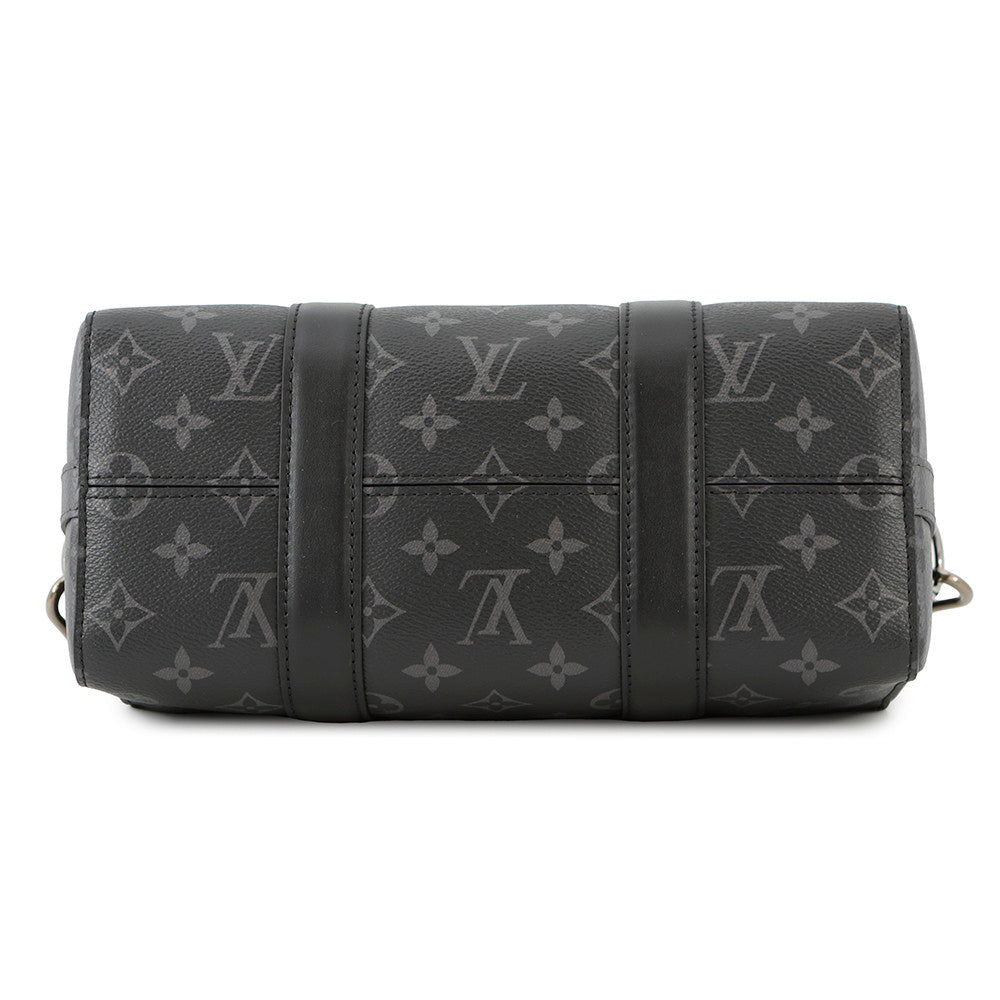 LOUIS VUITTON City?Keepall NoirM45936 Monogram Eclipse Monogram Eclipse Reverse