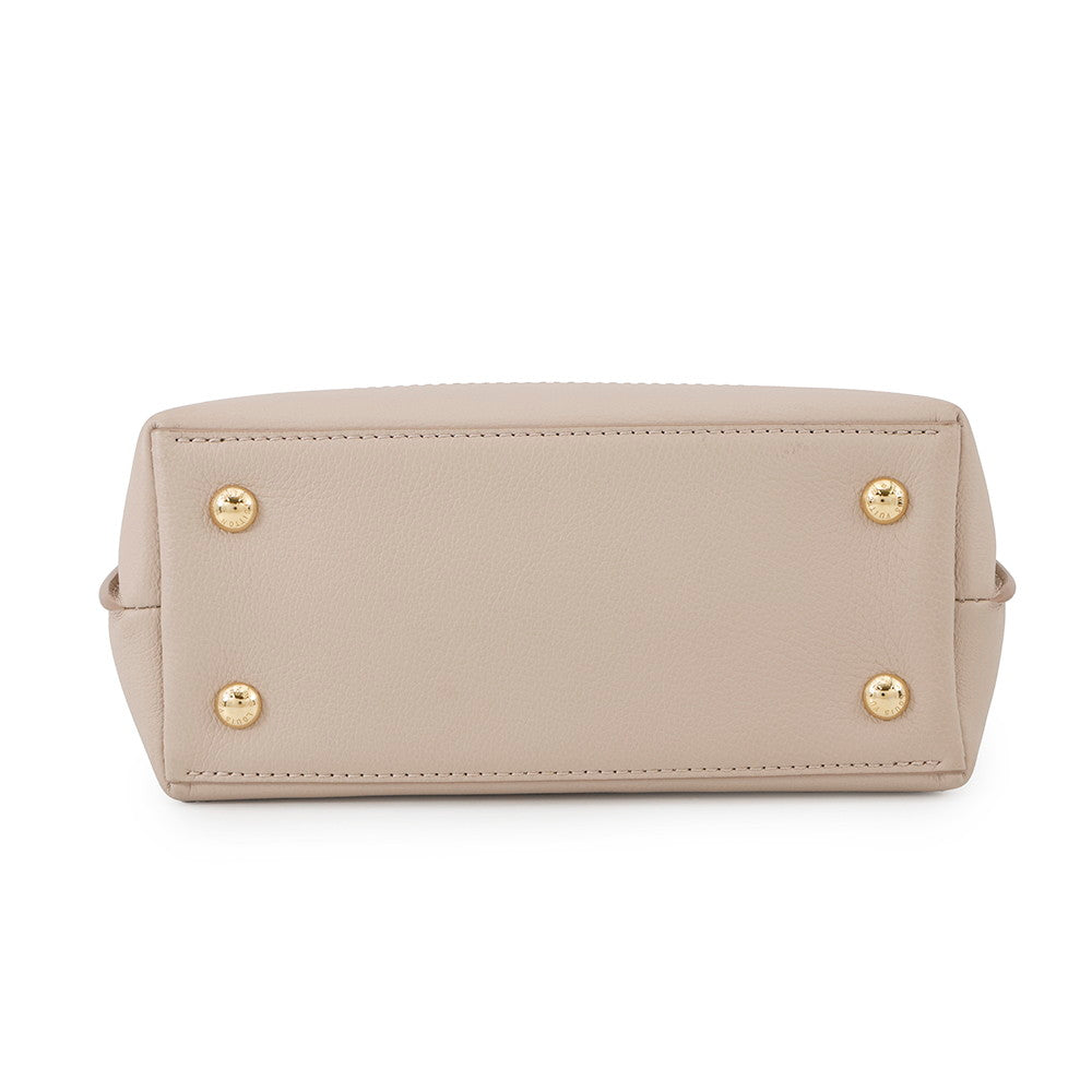 LOUIS VUITTON Lockme Ever GreigeM21052 Grained Calf Leather Size MINI