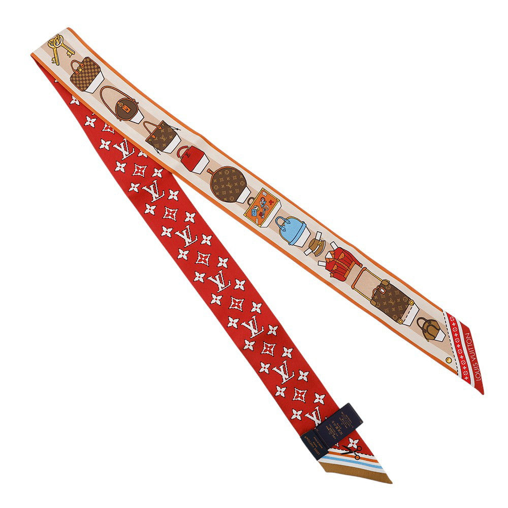 LOUIS VUITTON BandeauBB Anniere Paper Ho SaffronM96259 Silk100%