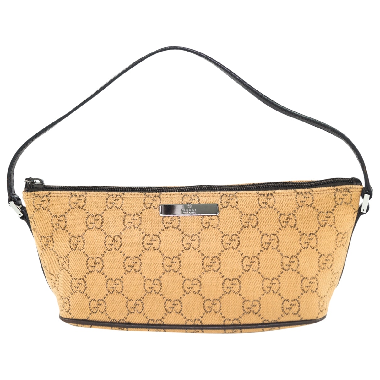 Gucci beige cloth handbag