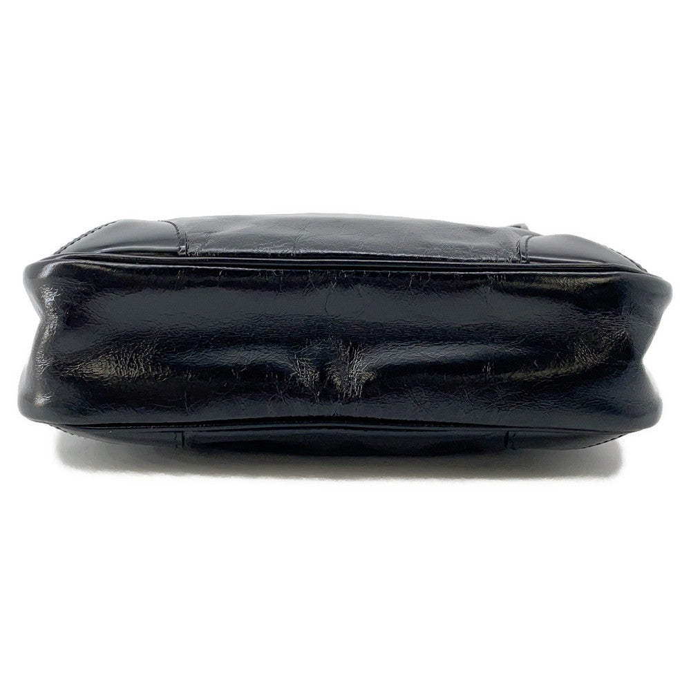 PRADA Re-Edition 2005 2WAYShoulder Bag Black1BH204 Leather Patent Leather