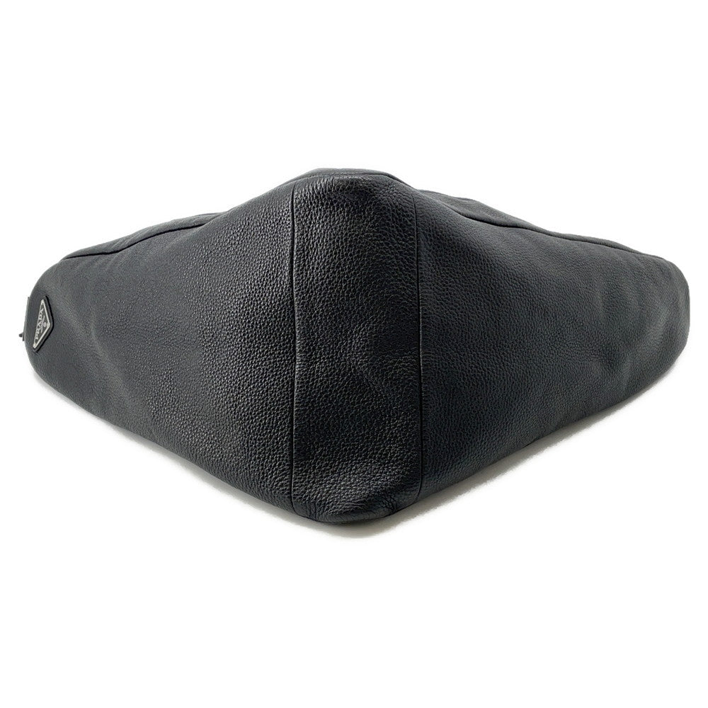 PRADA Triangle Shoulder Bag Black2VY007 Leather