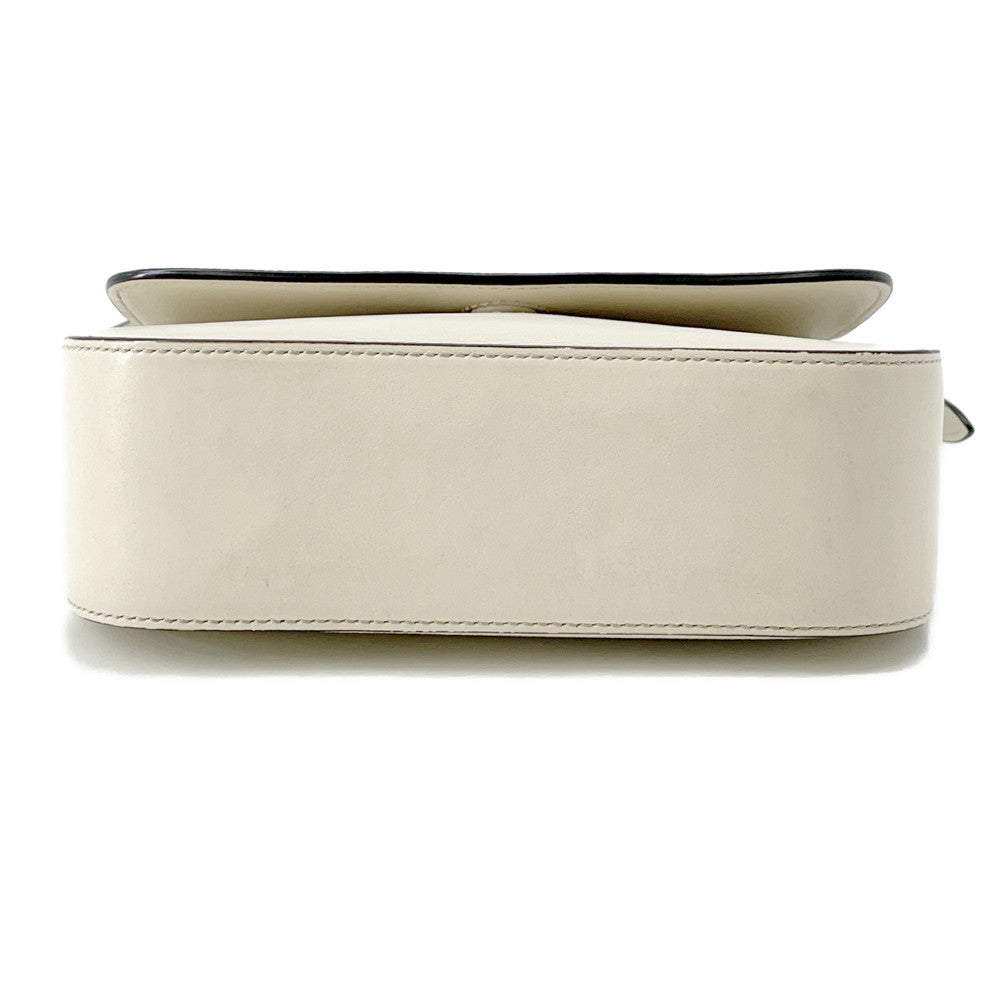 PRADA Identity Shoulder Bag White1BD249 Saffiano LeatherLeather