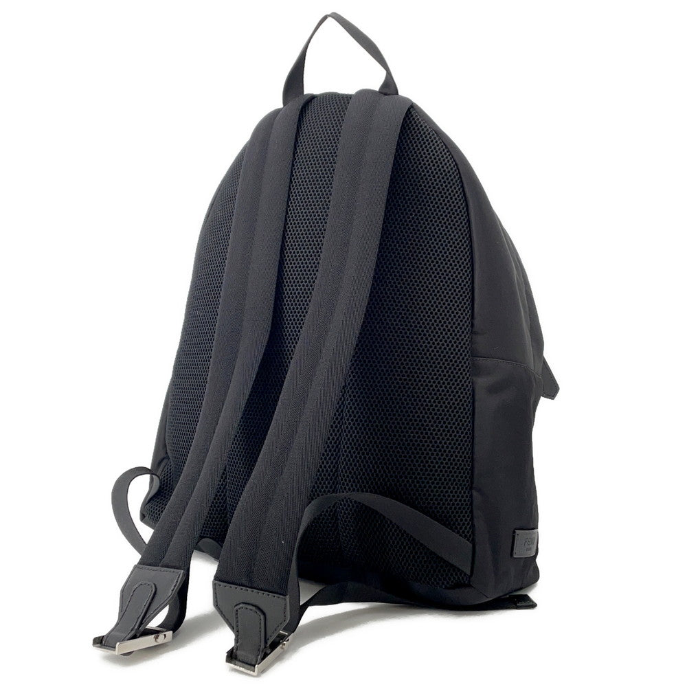 FENDI Backpack Light bulb Black/Yellow7VZ016 Nylon