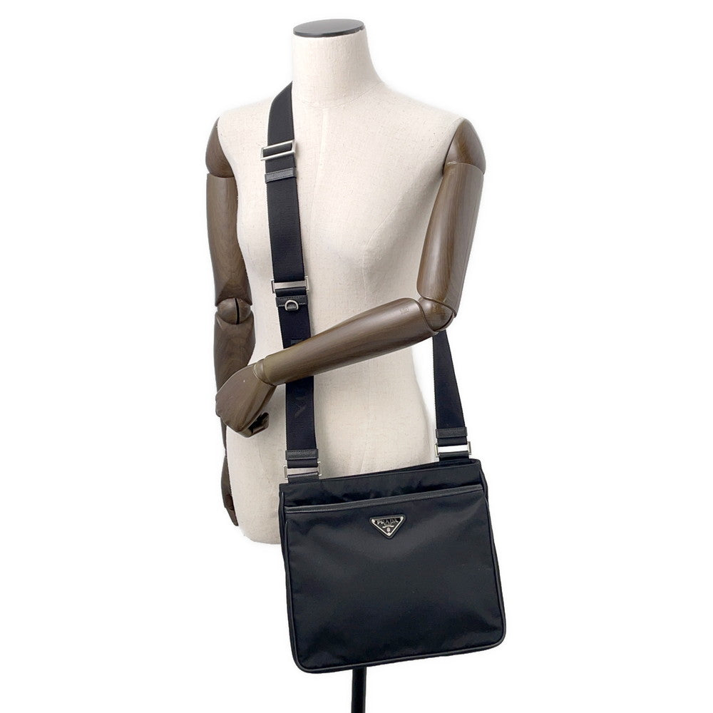 PRADA Re-Nylon Shoulder Bag Black2VH118 Nylon