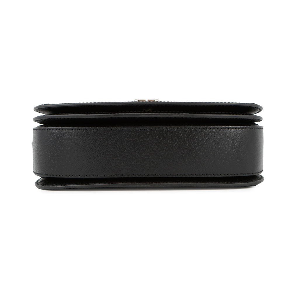 BALENCIAGA GUCCI Ã BALENCIAGA The Hacker Project Ophidia Shoulder Bag Black680121 Canvas Leather