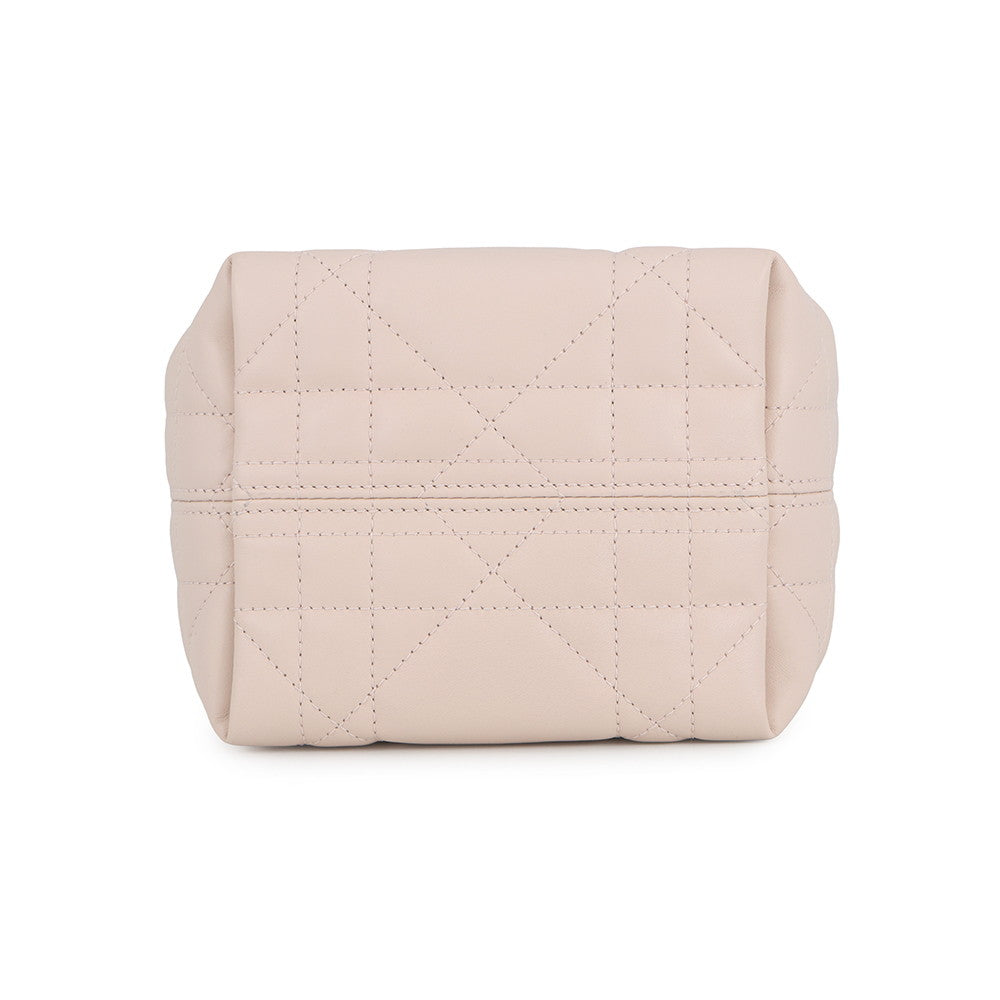 Dior To Jules Vertical Tote Bag Macro Cannage 2-way Powder PinkM2835OSNW_M413 Leather Size Small