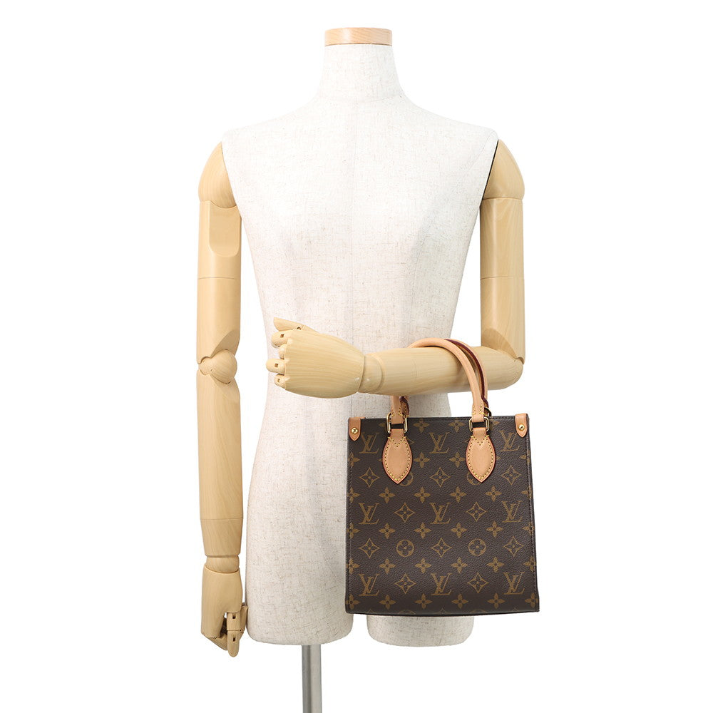 LOUIS VUITTON Sac Plat BB RedM45847 Monogram Size BB