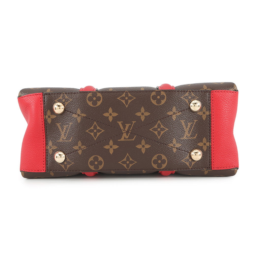 LOUIS VUITTON Soufflot NV CeriseM44818 Monogram Size BB