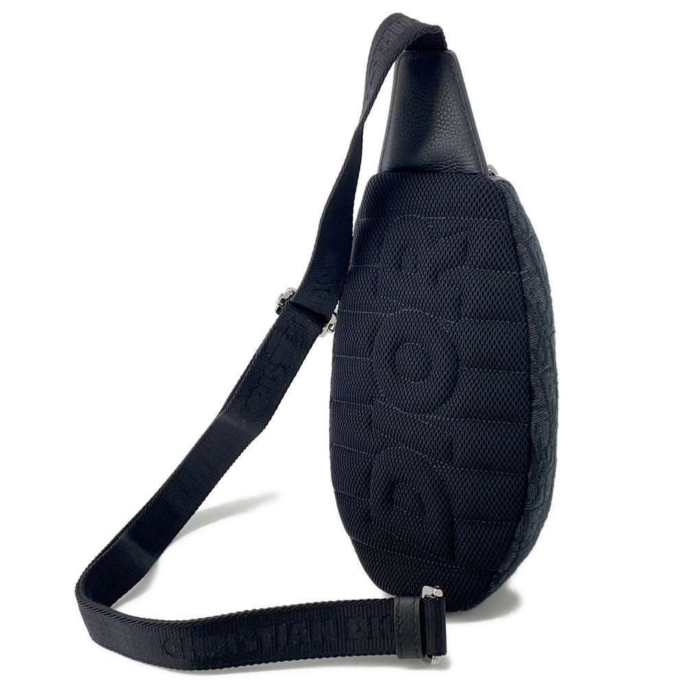 Dior Oblique SCARAB Crossbody Bag Black2ESBC311YKY Canvas Leather Size Mini