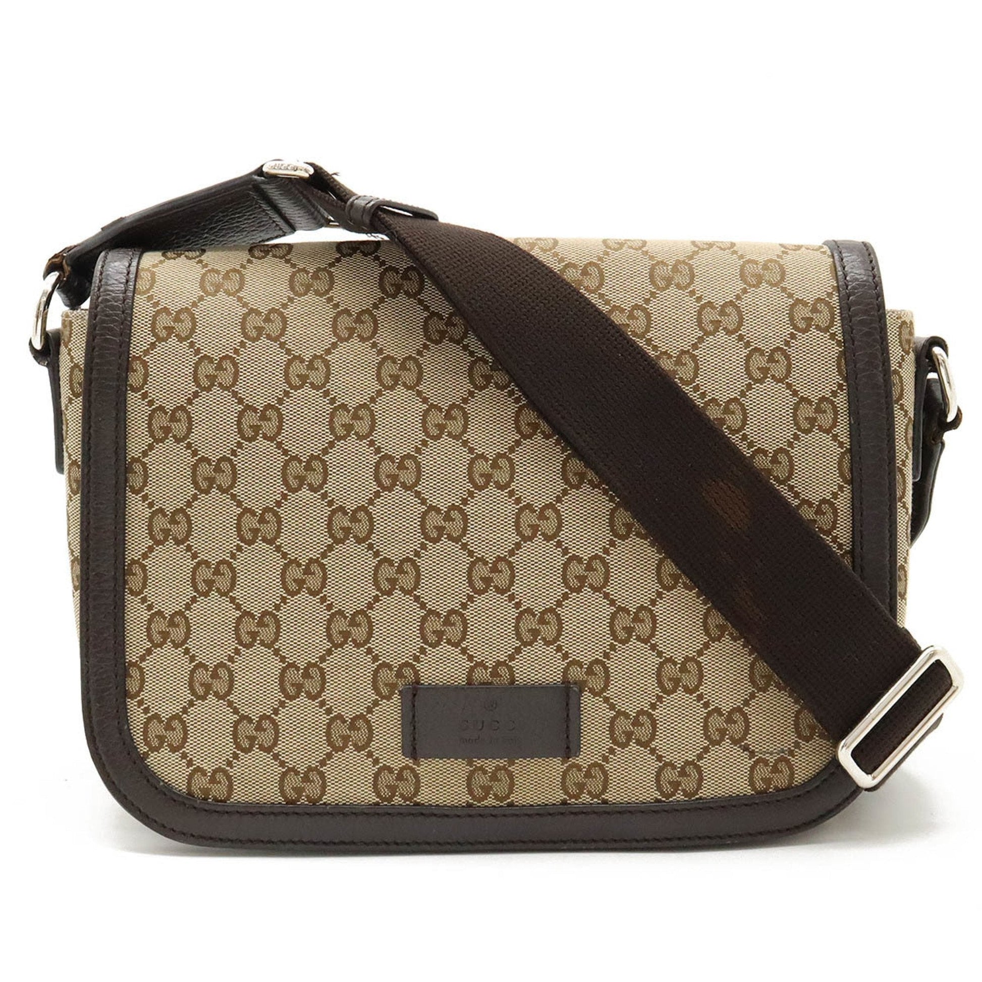 Gucci Canvas Shoulder Bag