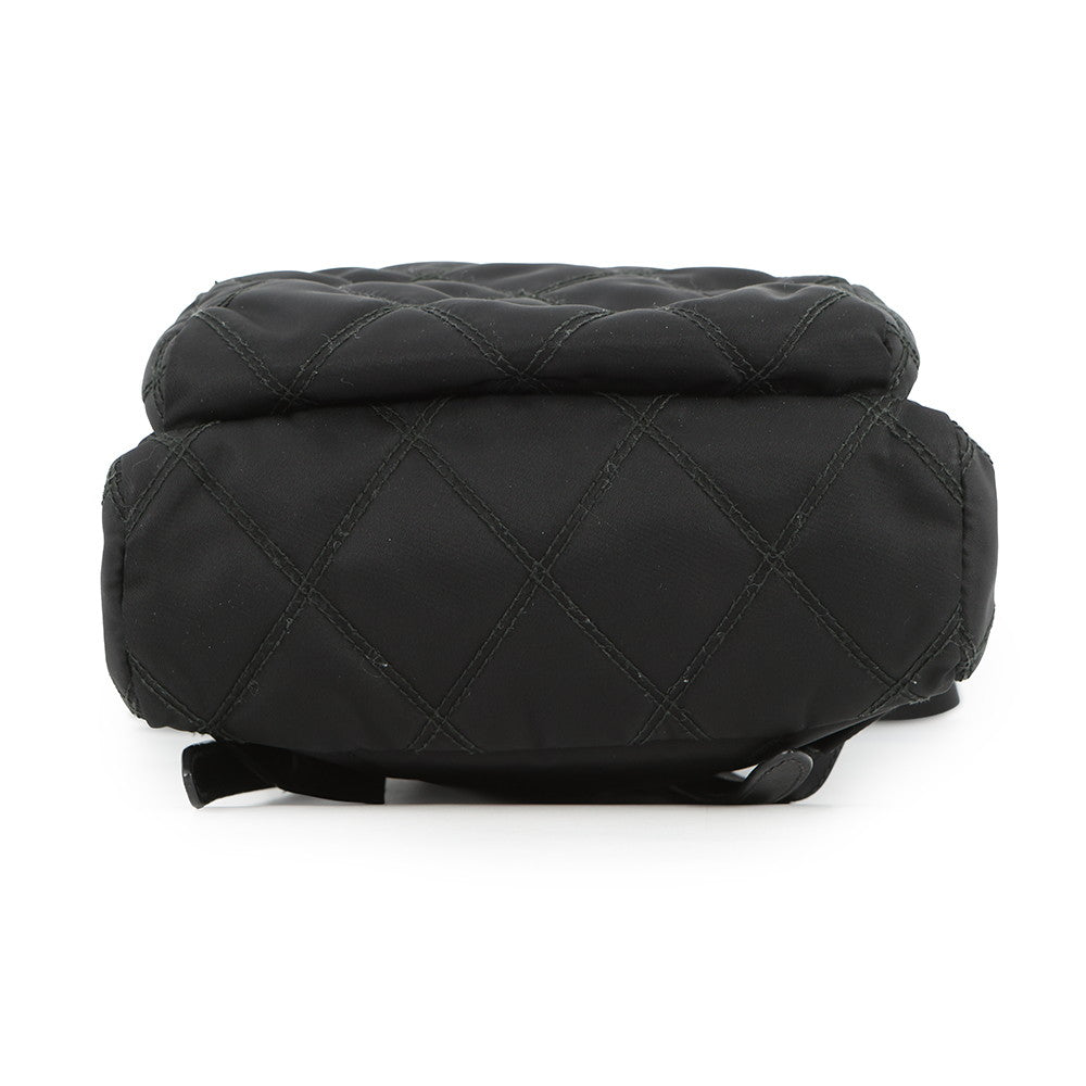 PRADA Backpack Black1BZ017 Nylon Size Mini