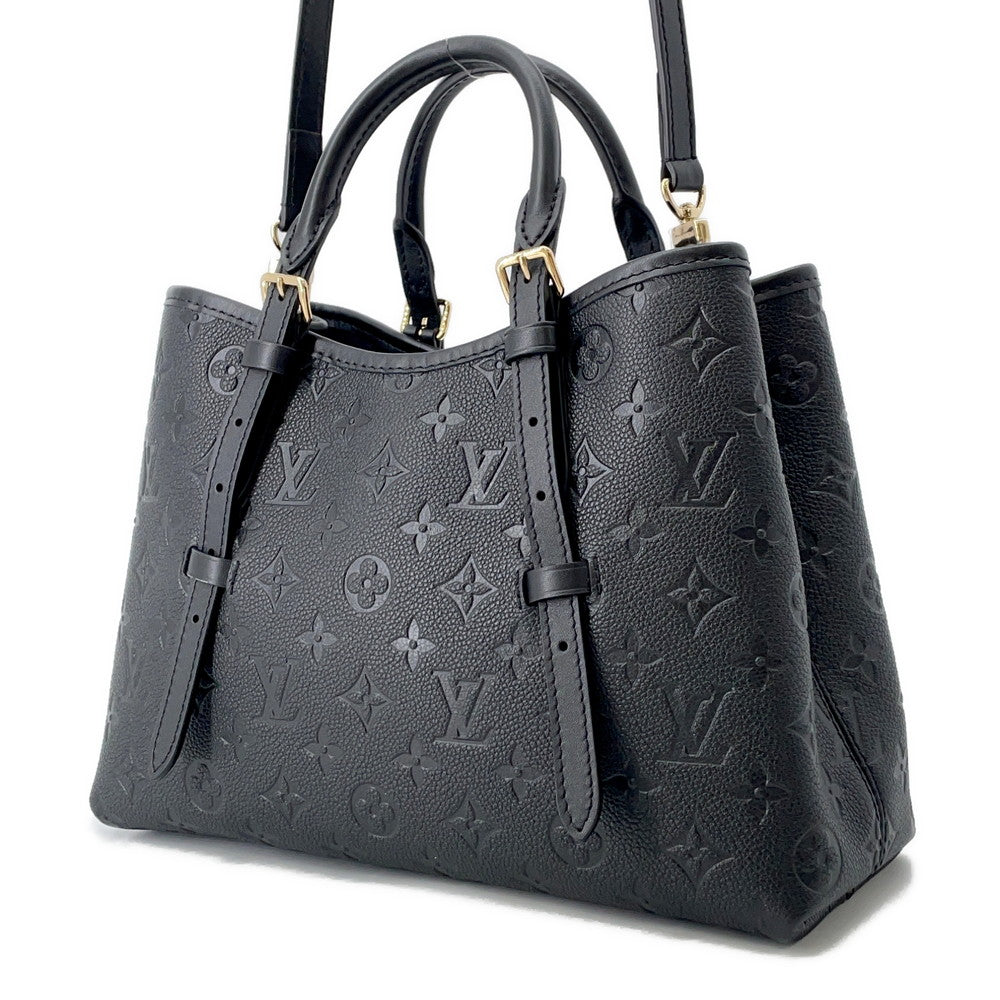 LOUIS VUITTON Babylone Tote NoirM11393 Monogram Empreinte Leather Size PM