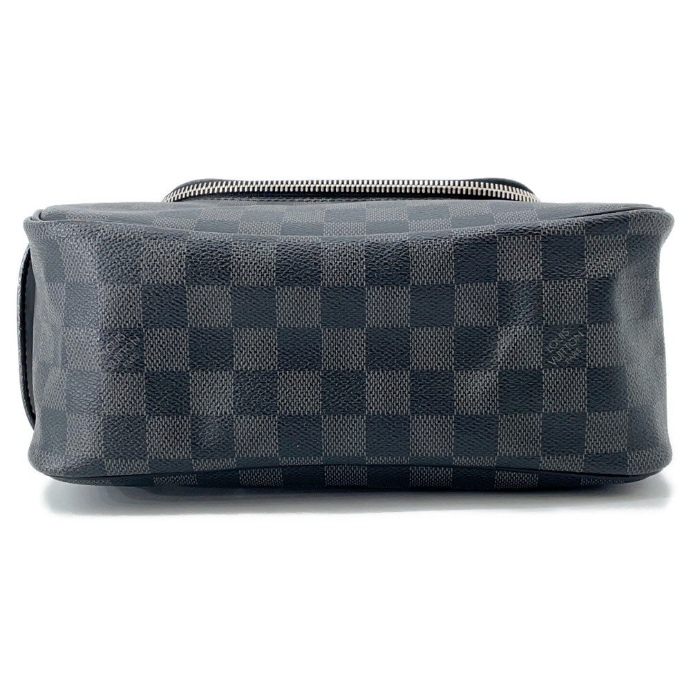 LOUIS VUITTON Toilette Pouch NoirN47625 Damier Graphite