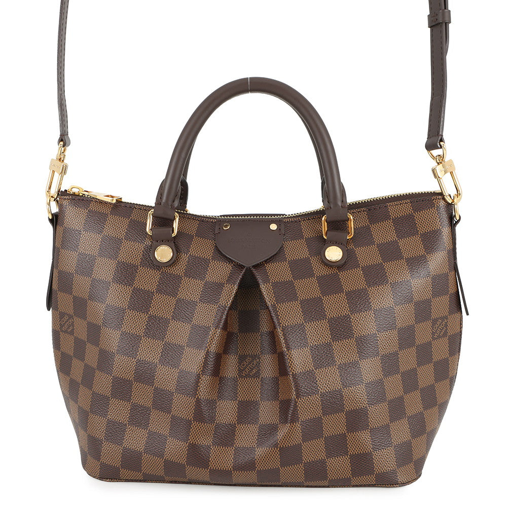 LOUIS VUITTON Siena RedN41545 Damier Ebene Canvas Size PM
