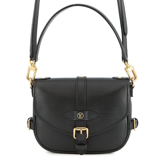 LOUIS VUITTON Saumur NoirM23469 Epi Leather Size BB