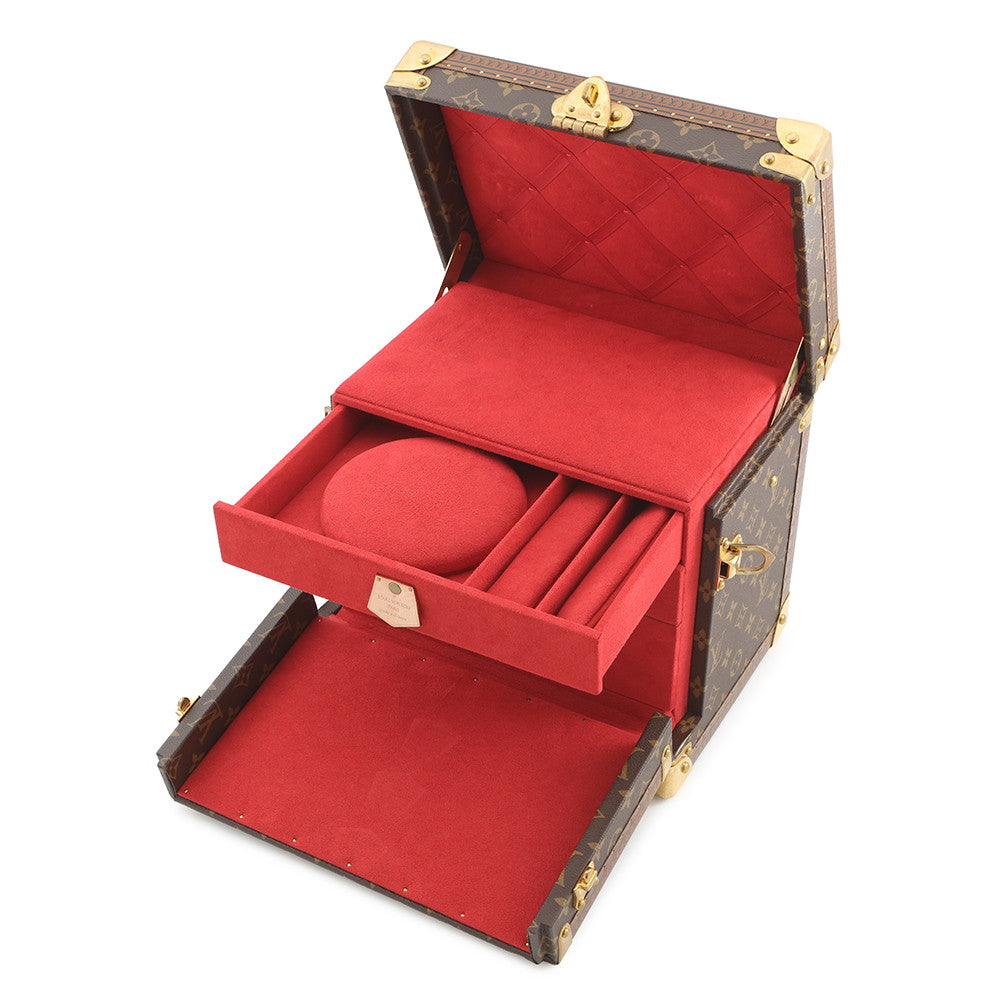 LOUIS VUITTON Vanity Jewelry RedM20074 Monogram