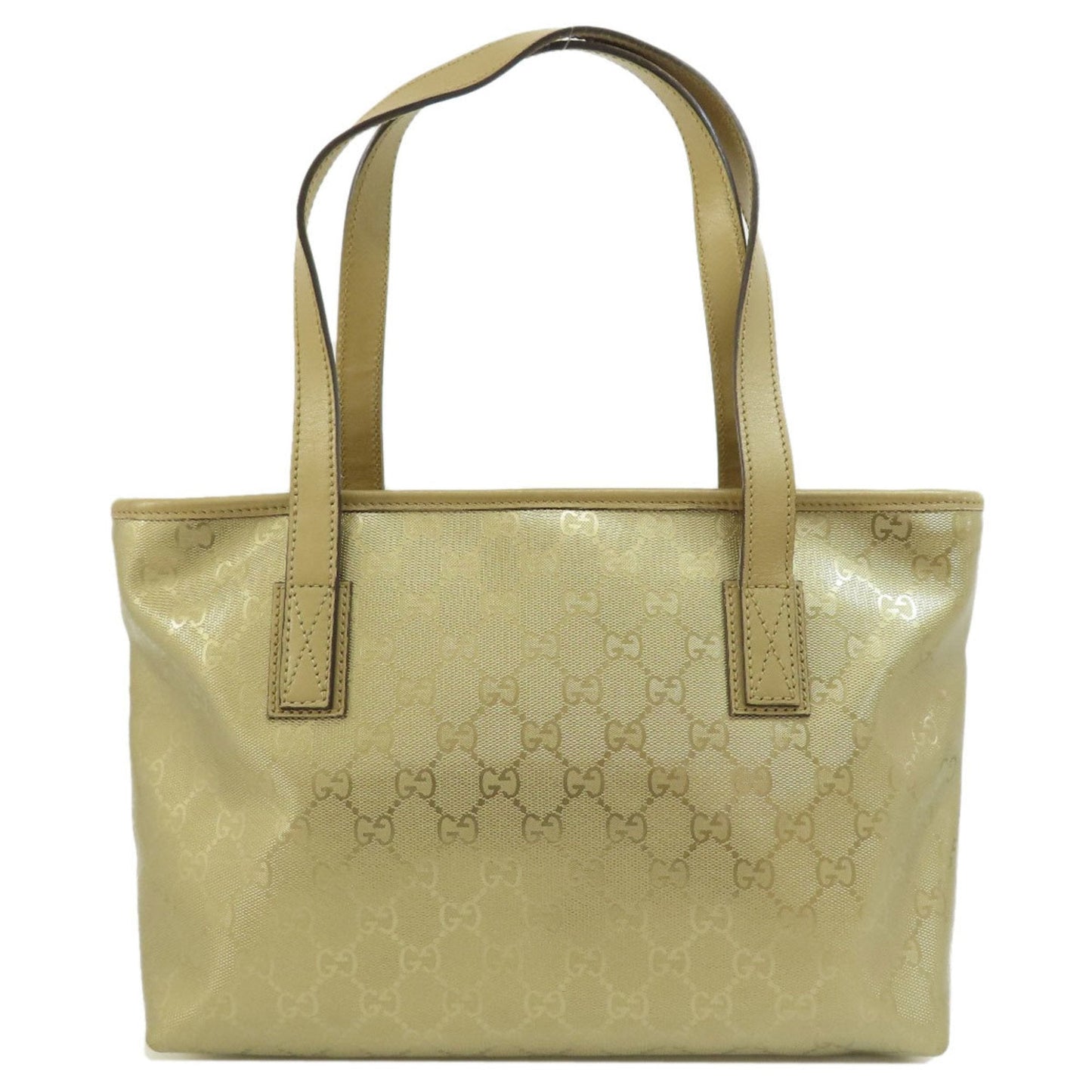 Gucci Leather Canvas Tote