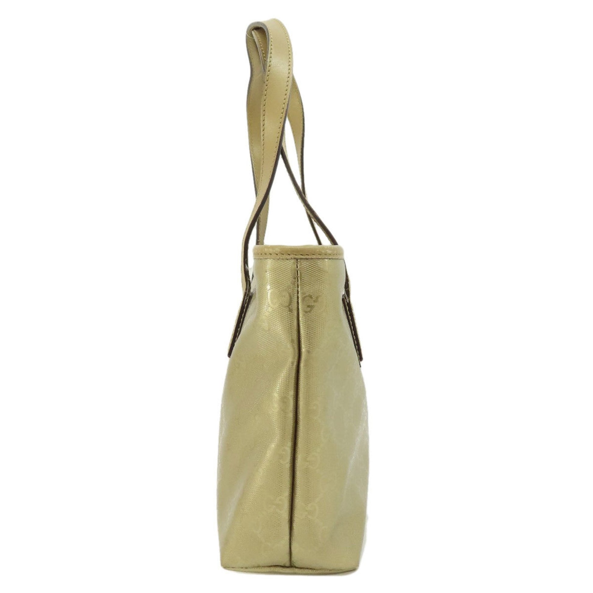 Gucci Leather Canvas Tote