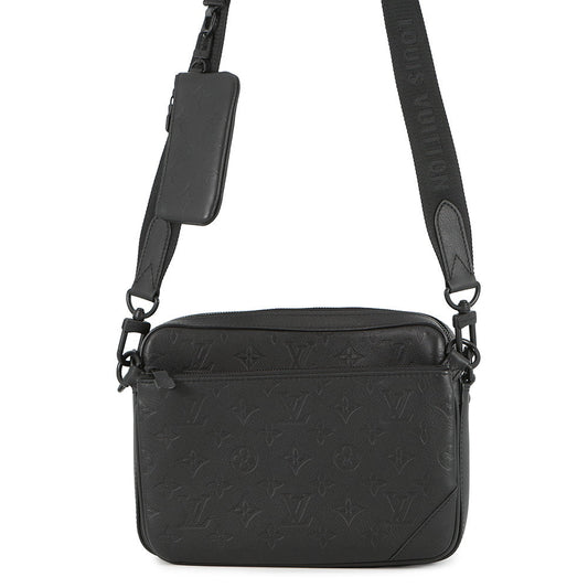 LOUIS VUITTON Trio Messenger NoirM46602 Monogram Shadow