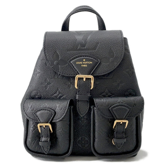 LOUIS VUITTON backup NoirM47072 Monogram Empreinte Leather