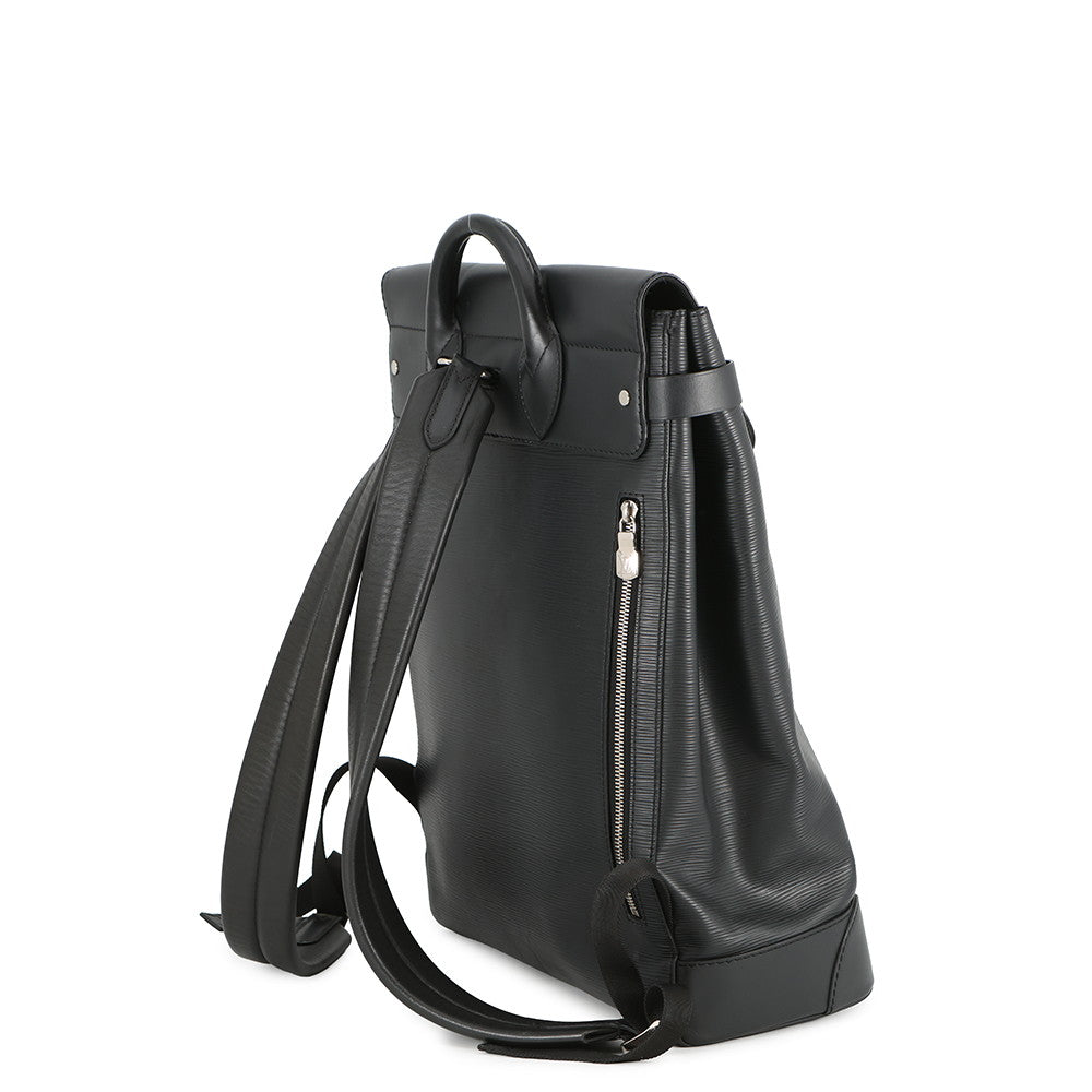 LOUIS VUITTON Steamer?Backpack NoirM54488 Epi Leather