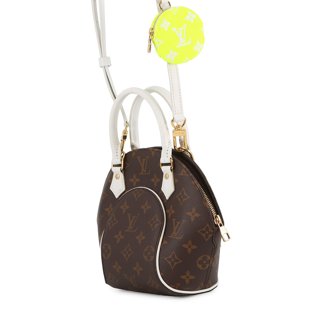LOUIS VUITTON Ellipse Brown/White/YellowM20752 Monogram Size BB