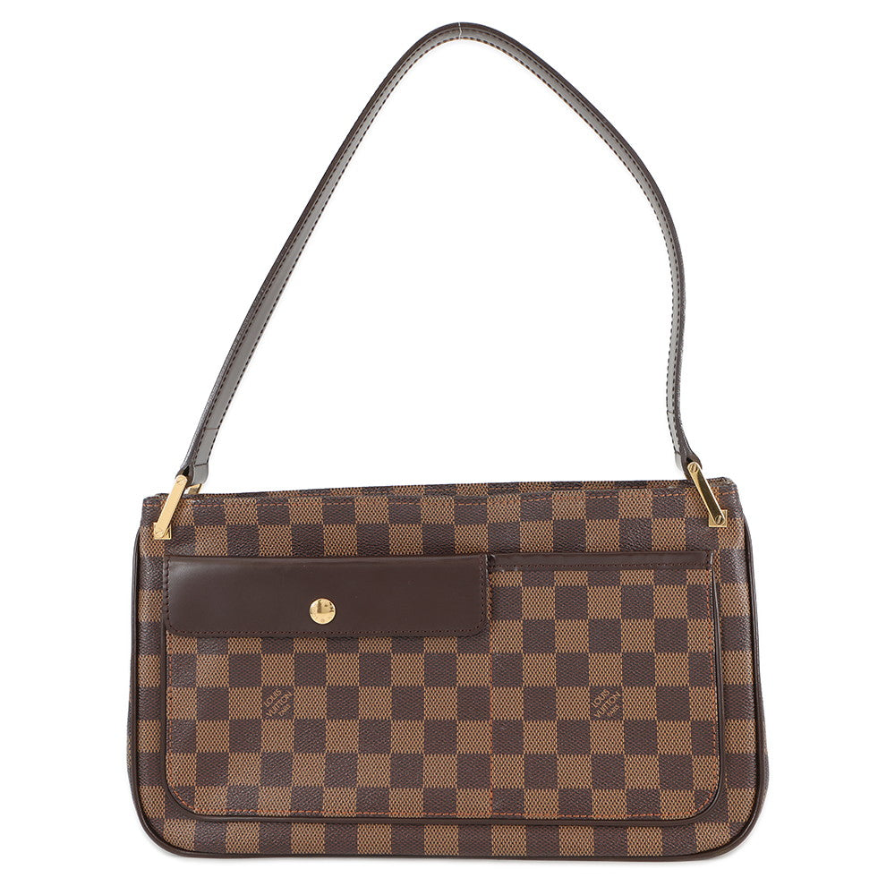 LOUIS VUITTON Aubagne RedN51129 Damier Ebene Canvas
