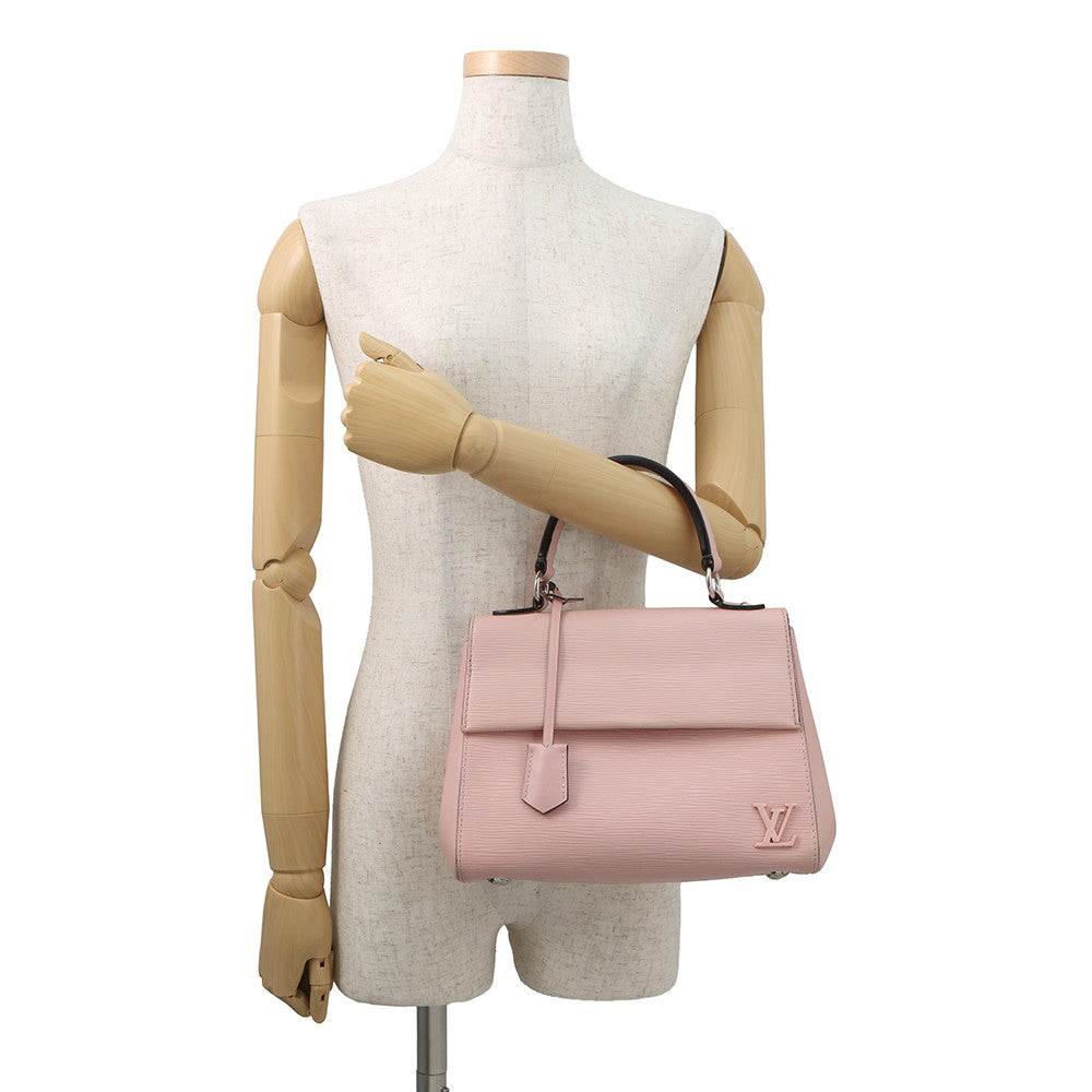 LOUIS VUITTON Cluny Rose BallerineM41338 Epi Leather Size BB