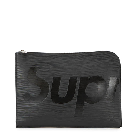 LOUIS VUITTON Pochette Jour NoirM67754 Epi Leather Supreme Size GM
