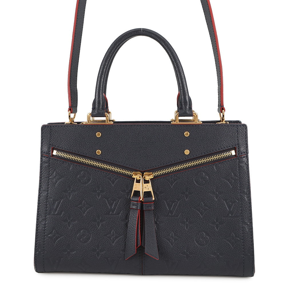 LOUIS VUITTON Sully Marine RougeM54195 Monogram Empreinte Leather Size PM
