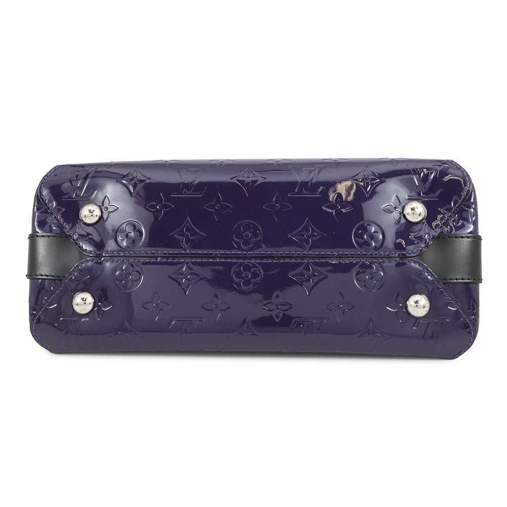 LOUIS VUITTON Melrose Purple/NoirM42696 Monogram Vernis Leather