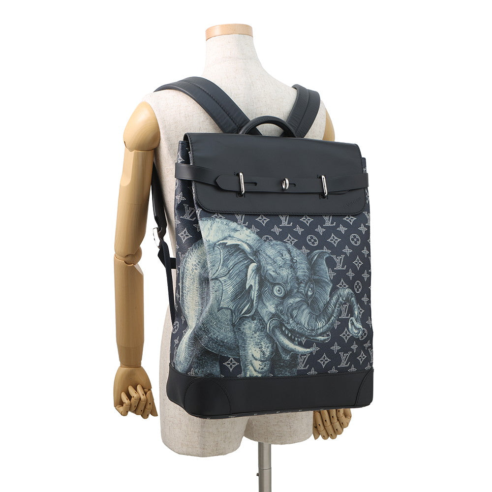 LOUIS VUITTON SteamerBackpack EncreM54126 Monogram / Savannah