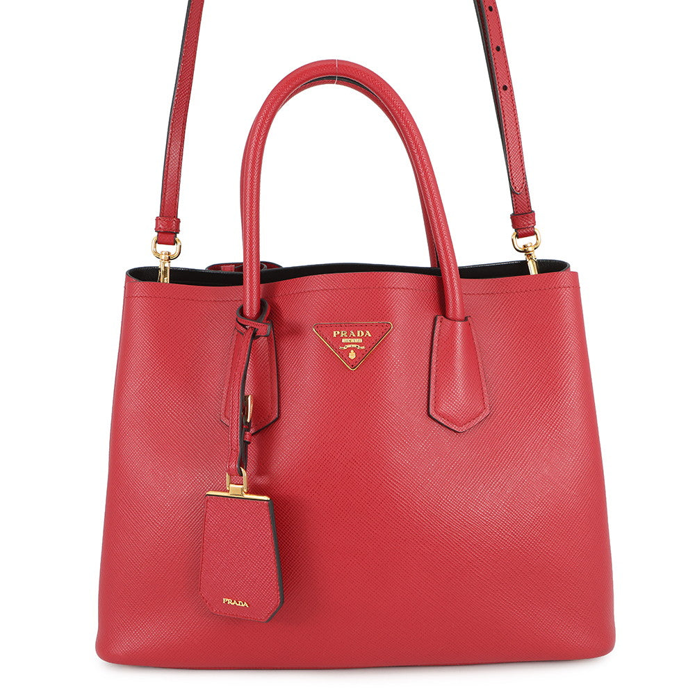 PRADA 2wayHandbag RedBN2775 Saffiano LeatherLeather