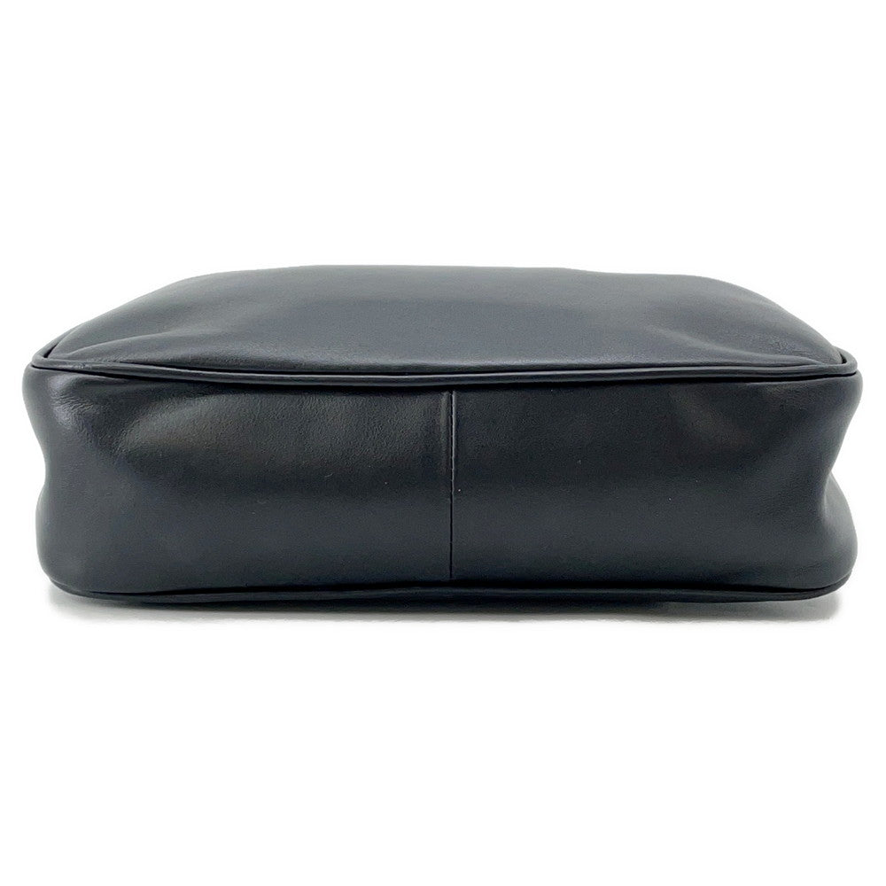 PRADA Re-Edition 2005 ChainShoulder Bag Black1BC204 Leather