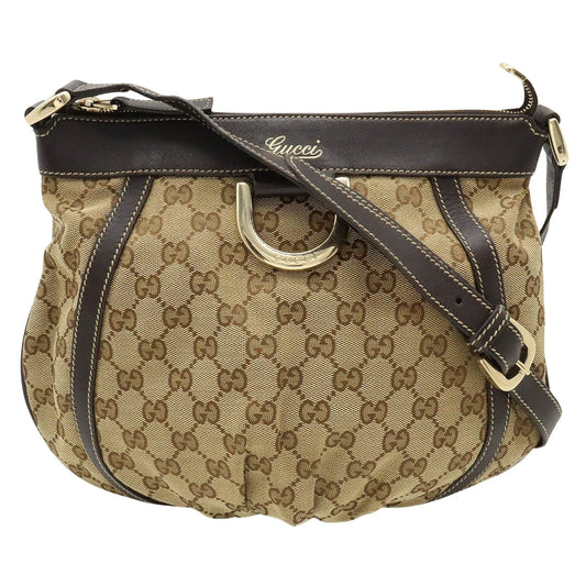 Gucci Canvas Shoulder Bag