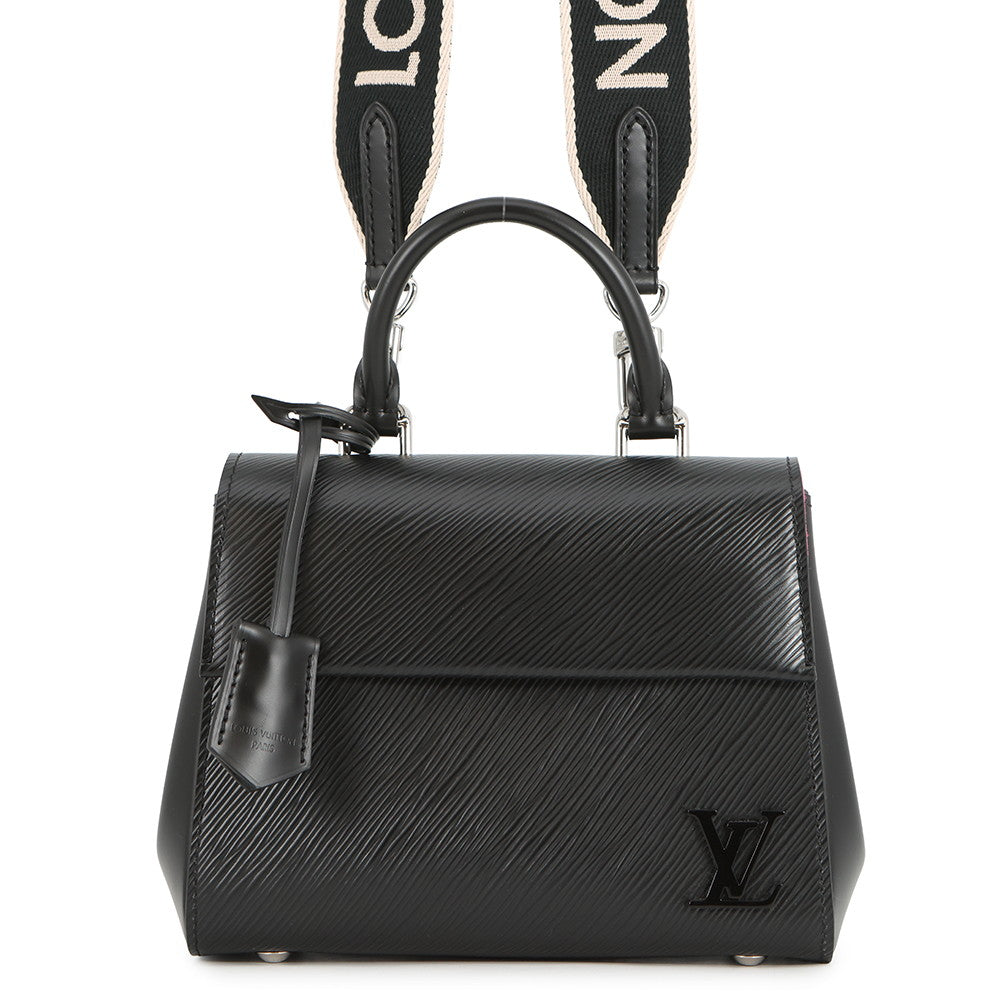 LOUIS VUITTON Cluny Noir/PinkM14435 Epi Leather Size MINI