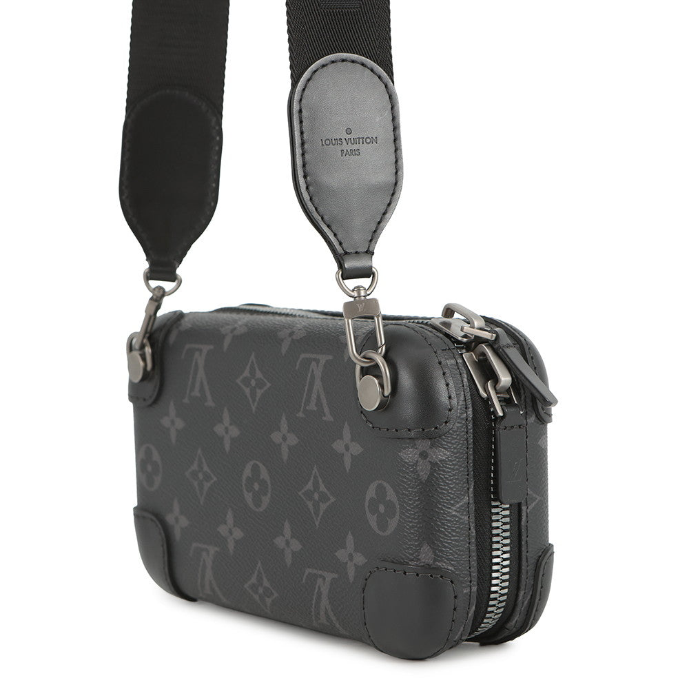 LOUIS VUITTON Horizon?Clutch NoirM45579 Monogram Eclipse