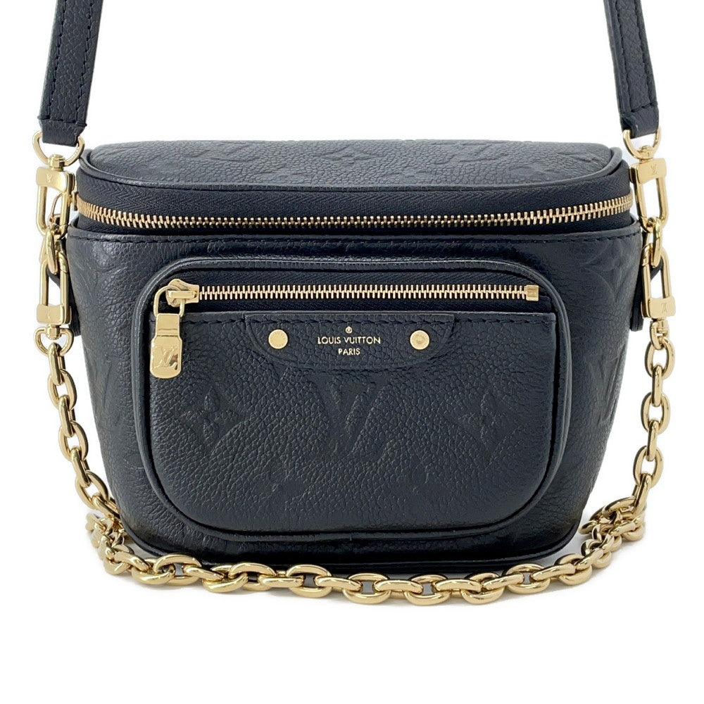 LOUIS VUITTON Mini Bumbag NoirM46917 Monogram Empreinte Leather