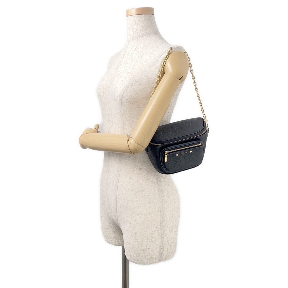 LOUIS VUITTON Mini Bumbag NoirM46917 Monogram Empreinte Leather