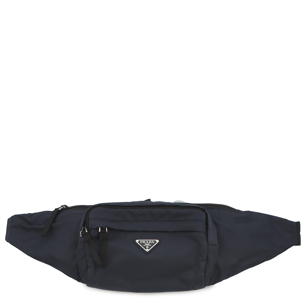 PRADA Waist Bag Navy2VL005 Nylon